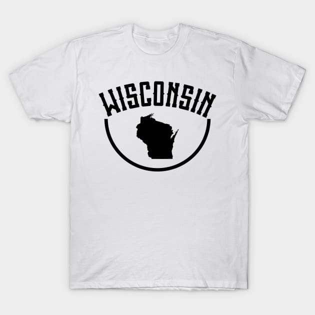 Wisconsin T-Shirt by colorsplash